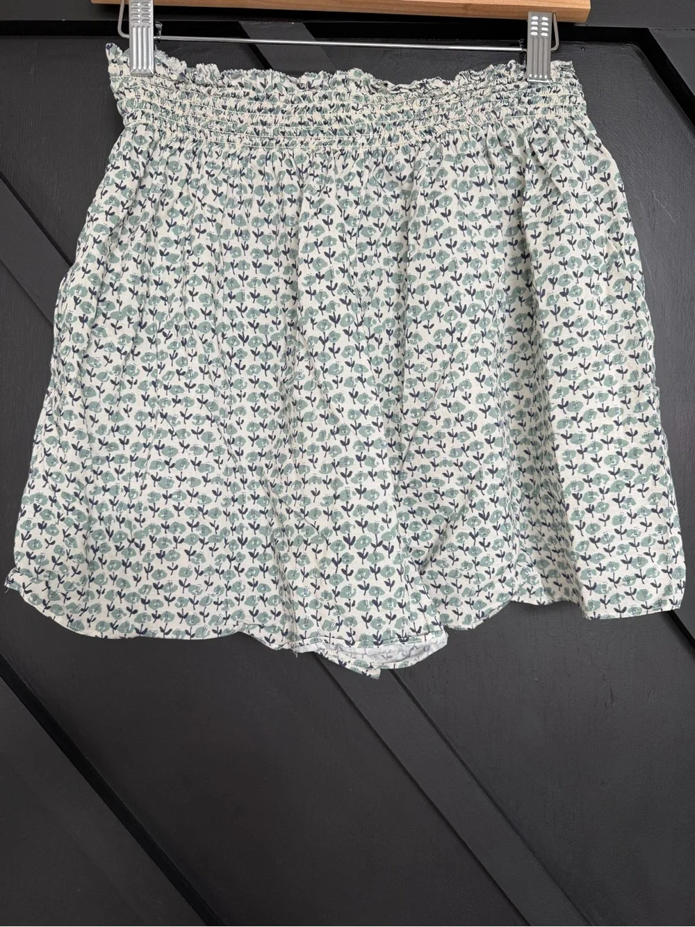 Hunter Bell Ditsy Floral Imogen Blouse & Jemma Shorts Set, Size Small